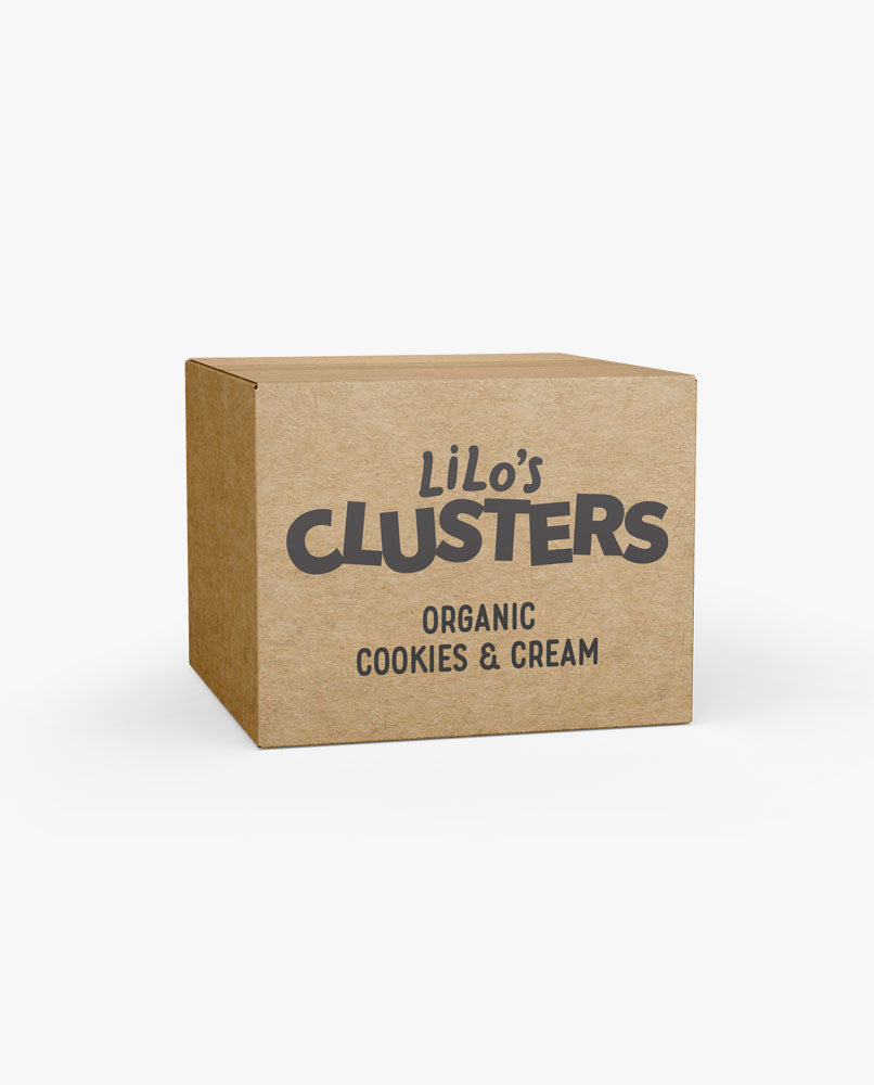 Lilo's Clusters Organic Cookies and Cream (Bulk) – 11lbs